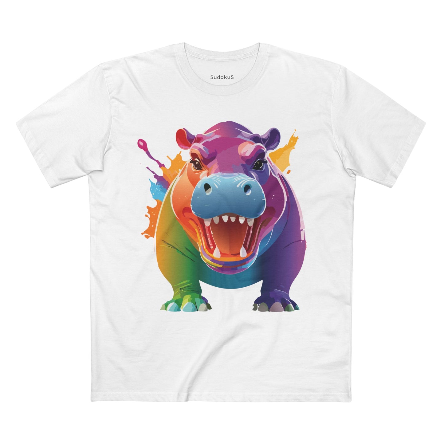 Animal Shirt, Hippo Shirt - SudokuS