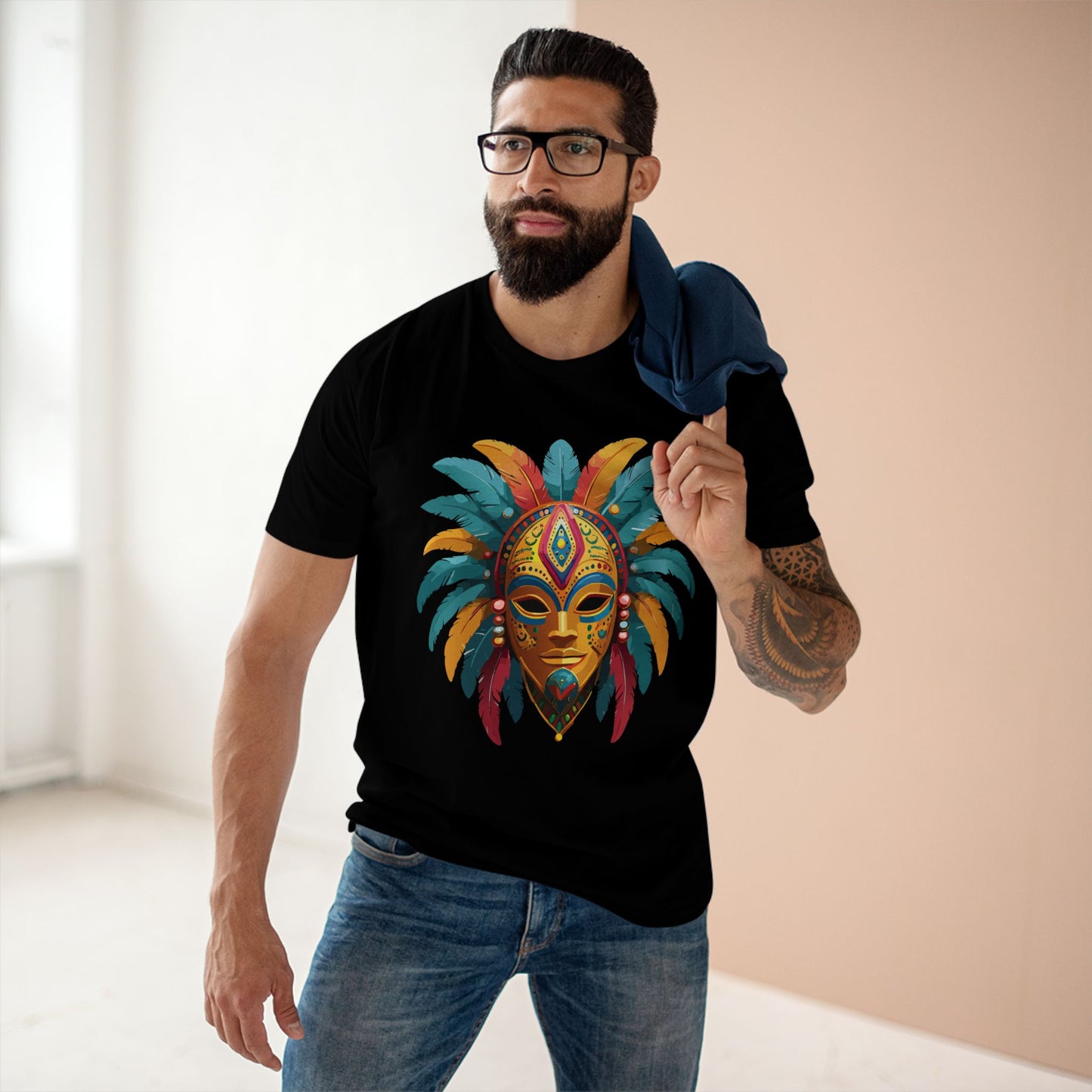 Mask Shirt, Shirt with Face - SudokuS