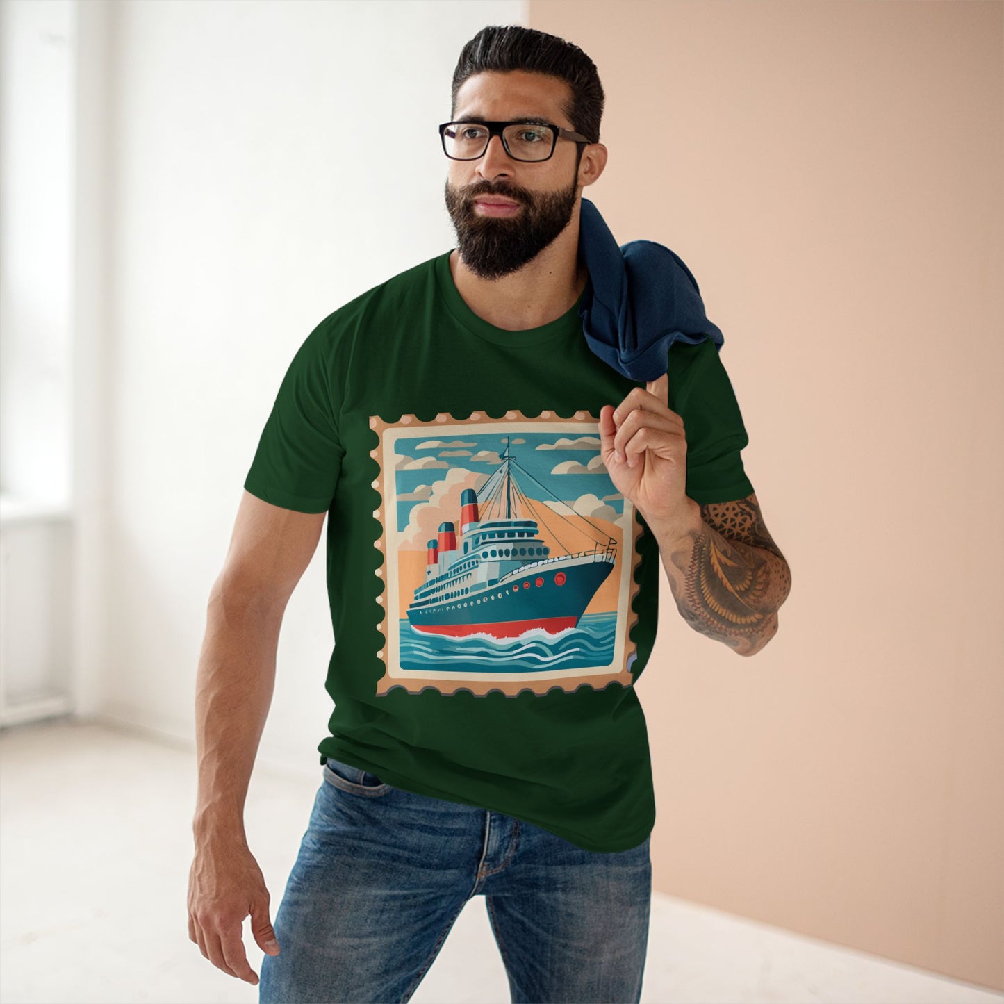 Stamp Shirt, Postage Stamp Shirt