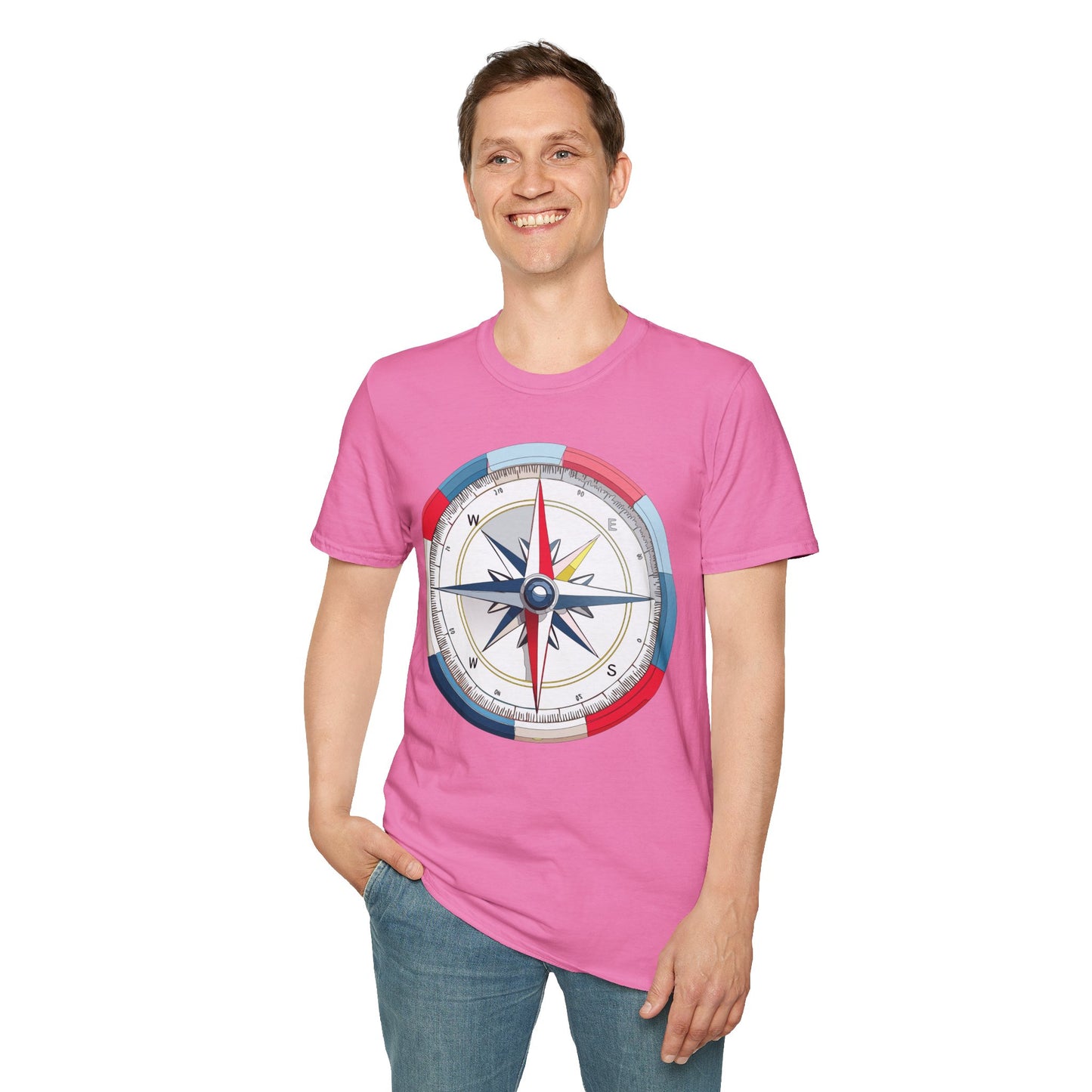 Compass T Shirt, Compass Shirt, Shirt with Compass, Navigator Shirt