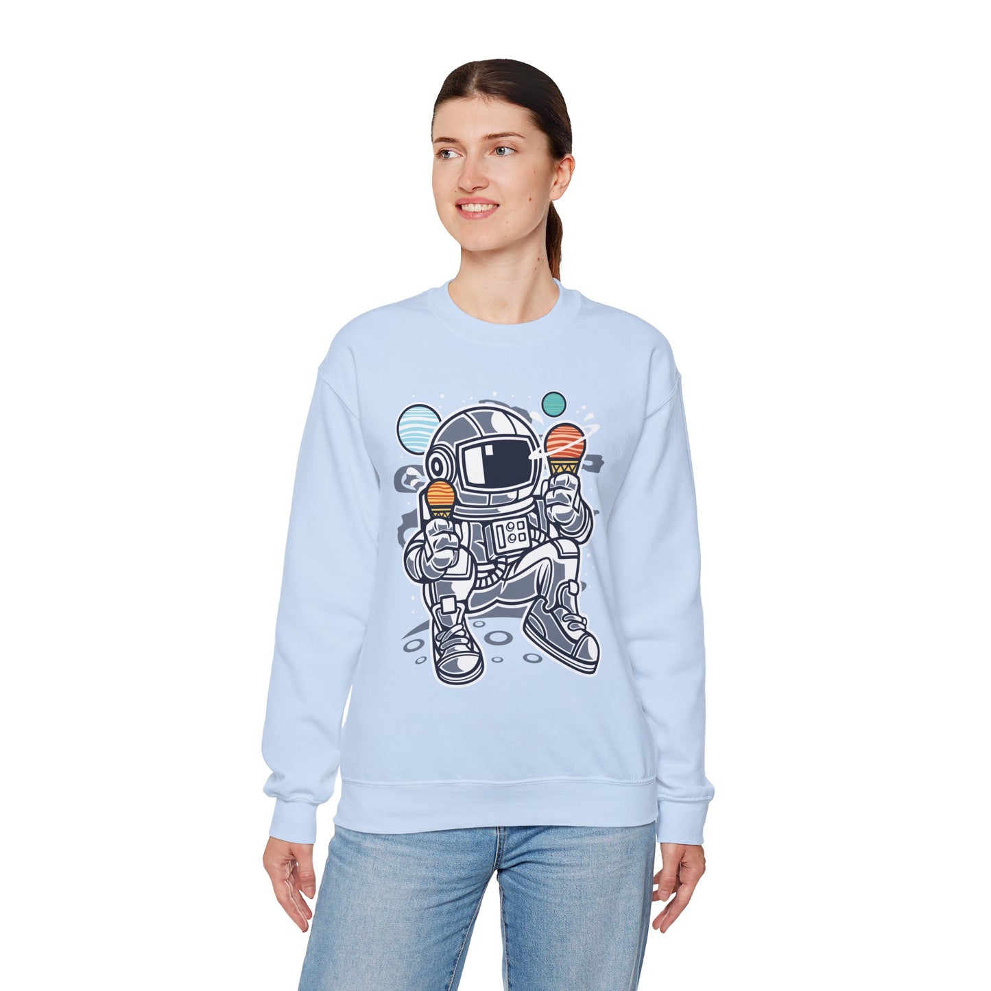 Space Shuttle Sweatshirt, Cosmic Sweatshirt, Astronaut Sweatshirt, Space Cosmic Sweatshirt