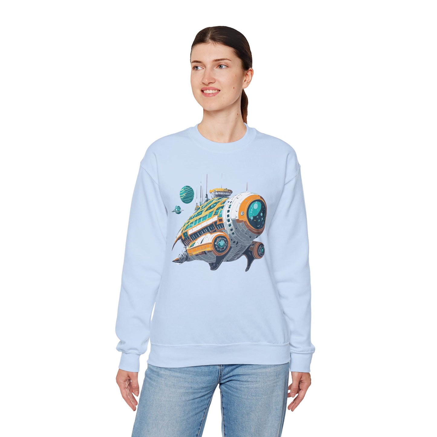 Space Shuttle Sweatshirt, Cosmic Sweatshirt, Astronaut Sweatshirt, Space Cosmic Sweatshirt
