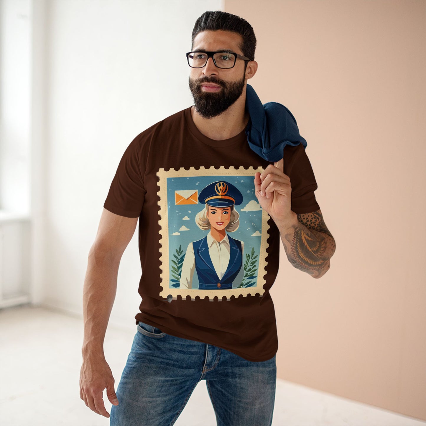 Stamp Shirt, Postage Stamp Shirt