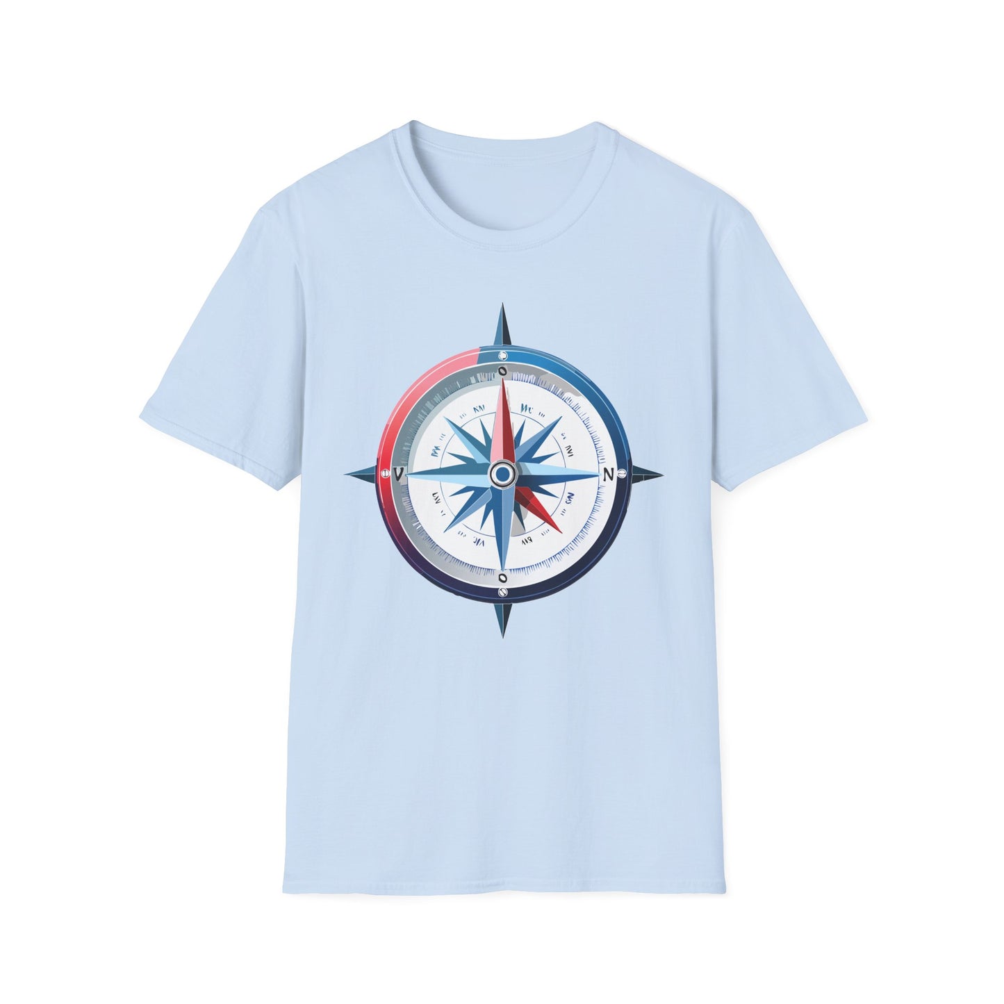 Compass T Shirt, Compass Shirt, Shirt with Compass, Navigator Shirt