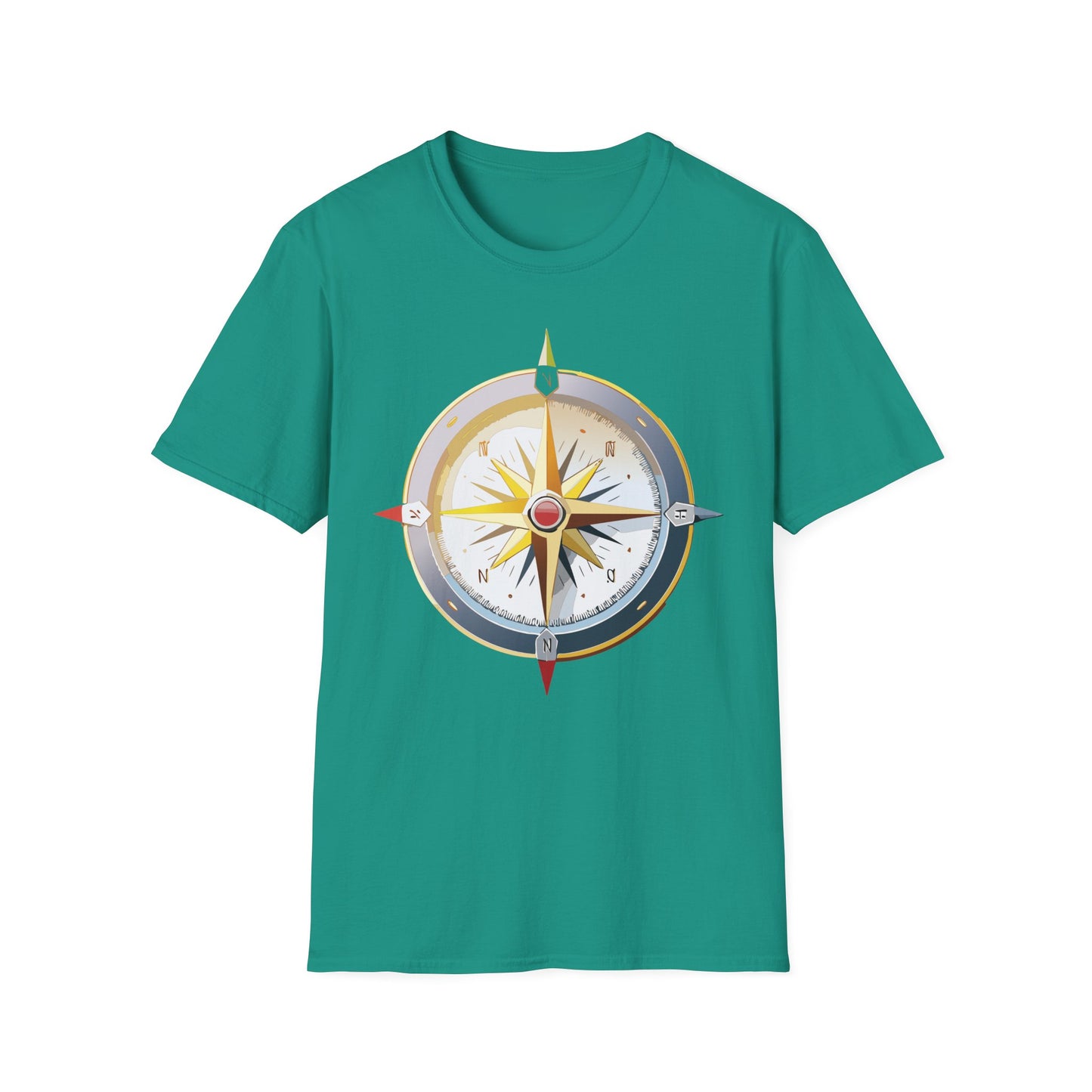 Compass T Shirt, Compass Shirt, Shirt with Compass, Navigator Shirt