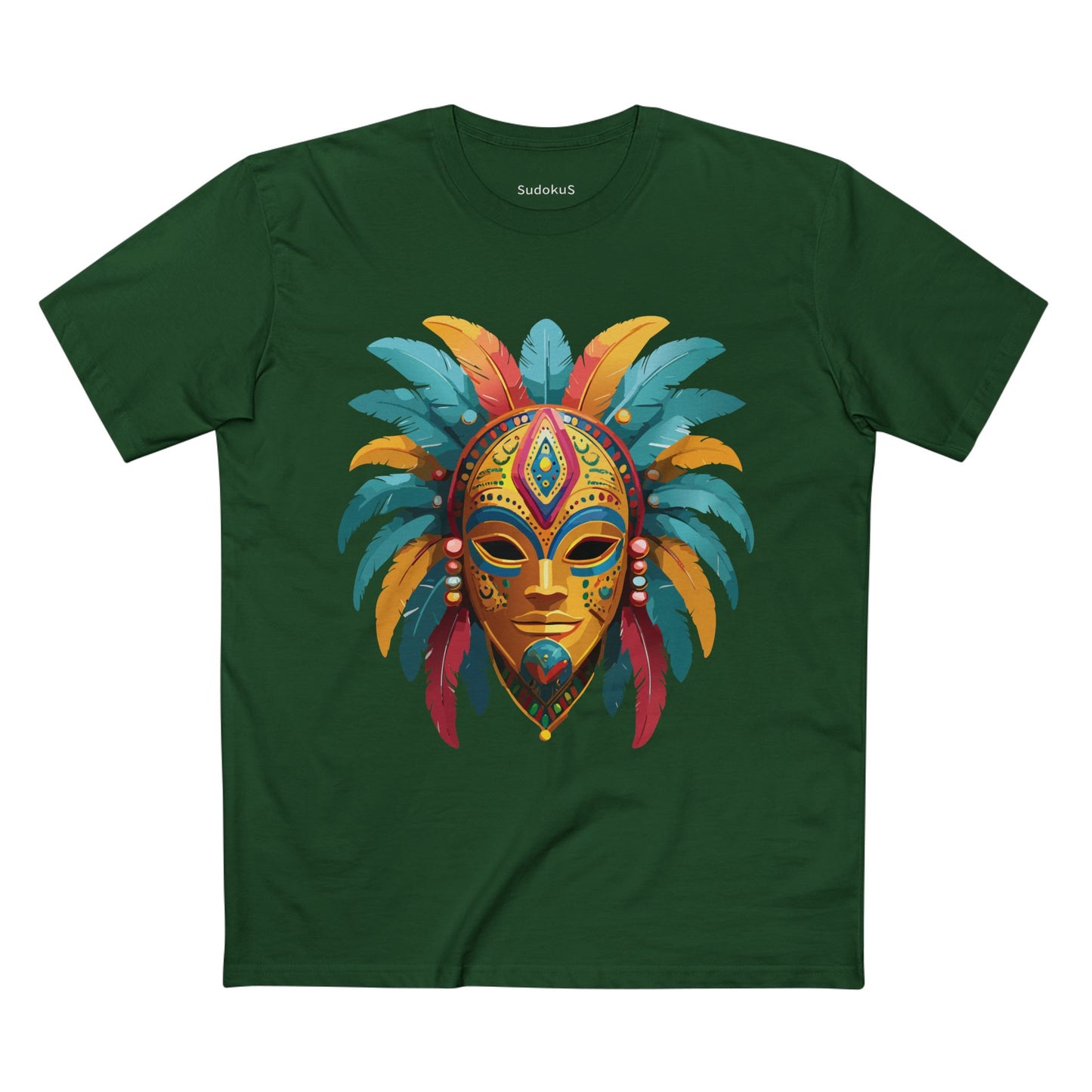 Mask Shirt, Shirt with Face - SudokuS