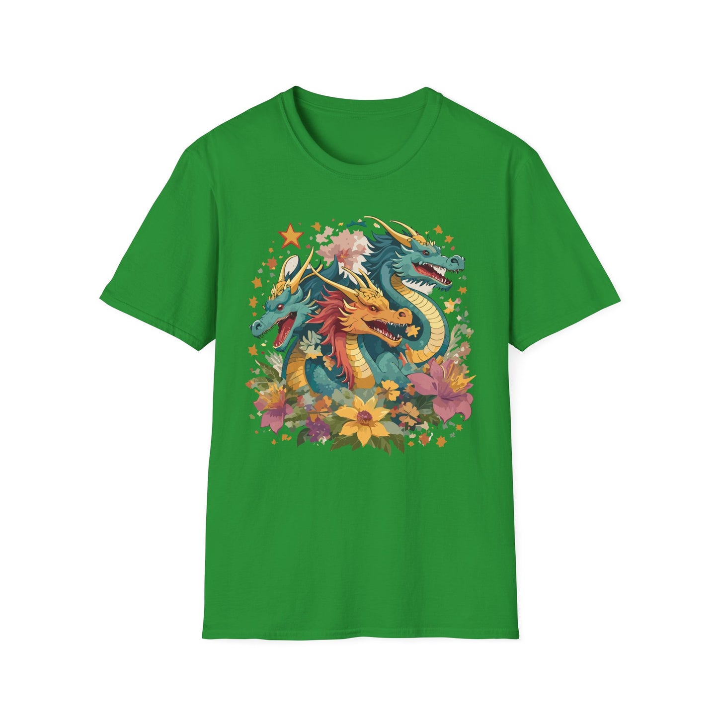 Dragon T Shirt, Dragon Shirt, Shirt with Animals, Animal Shirt