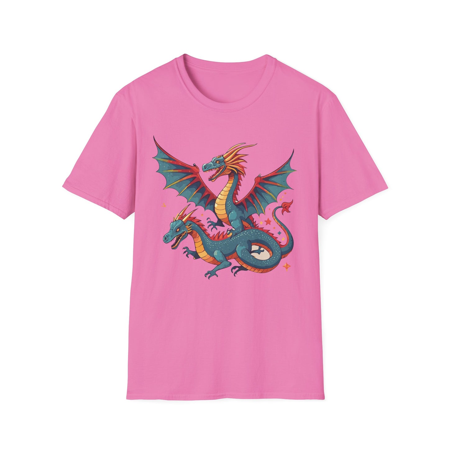 Dragon T Shirt, Dragon Shirt, Shirt with Animals, Animal Shirt