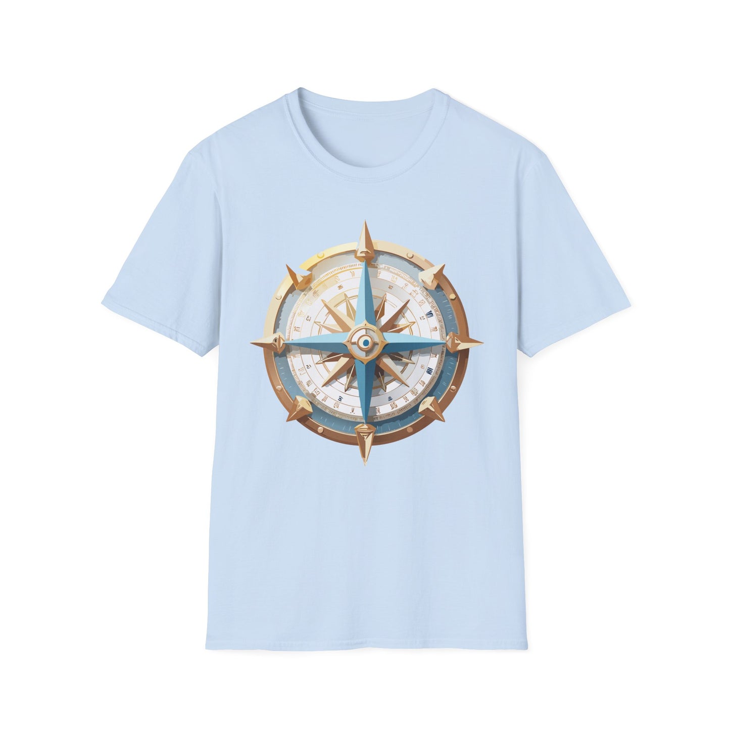 Compass T Shirt, Compass Shirt, Shirt with Compass, Navigator Shirt