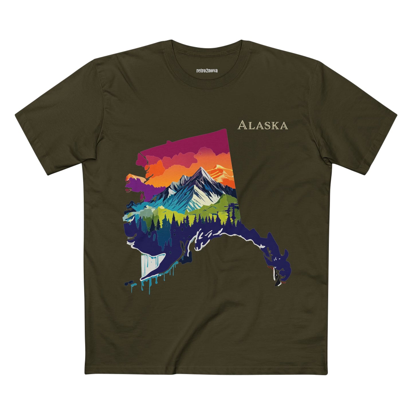 US State Shirts, Alaska Shirt