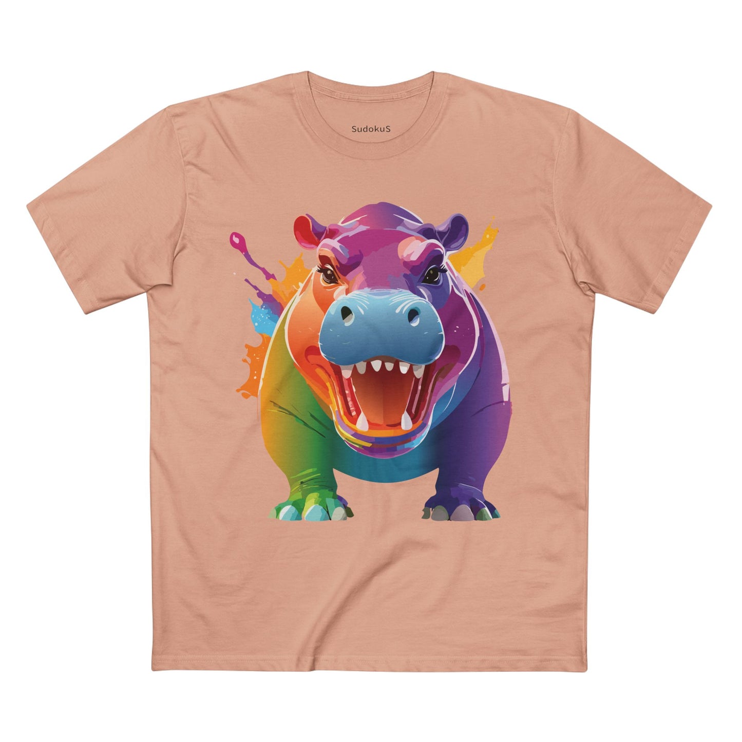Animal Shirt, Hippo Shirt - SudokuS