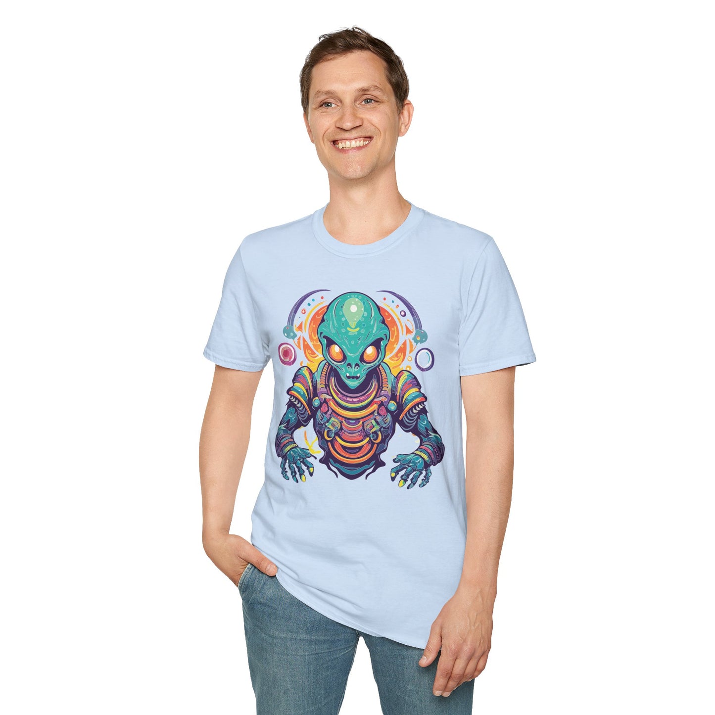 Alien T Shirt, Cosmos Shirt, Shirt with Aliens, Cosmo Shirts