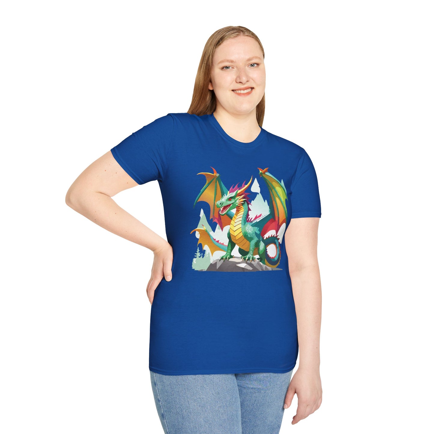 Dragon T Shirt, Dragon Shirt, Shirt with Animals, Animal Shirt