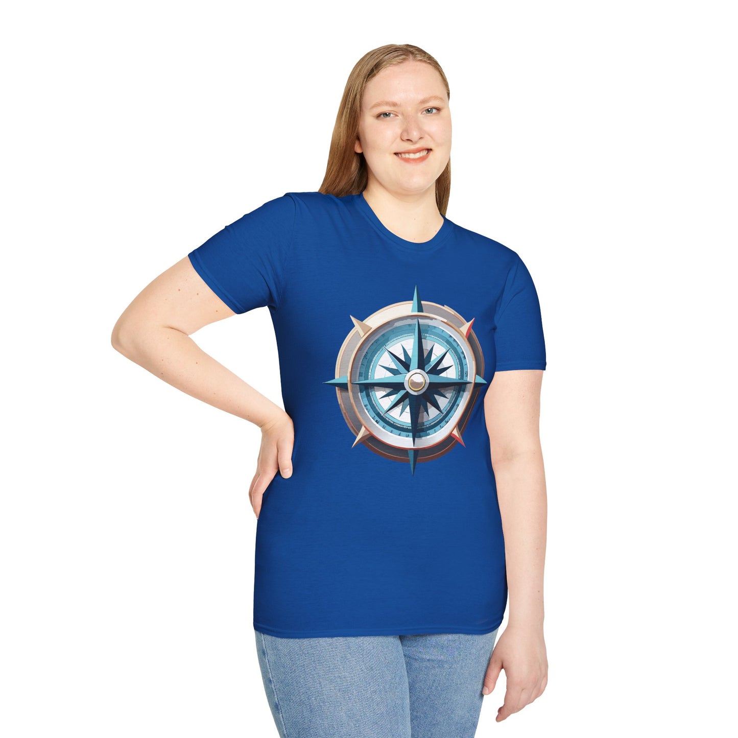 Compass T Shirt, Compass Shirt, Shirt with Compass, Navigator Shirt