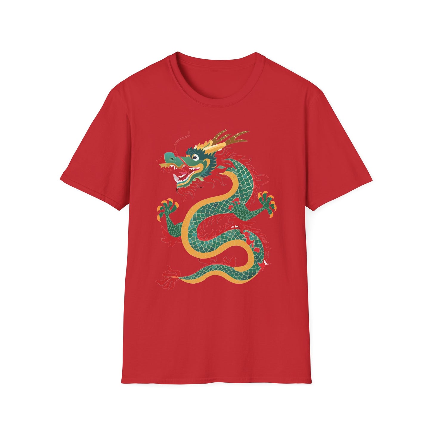 Dragon T Shirt, Dragon Shirt, Shirt with Animals, Animal Shirt
