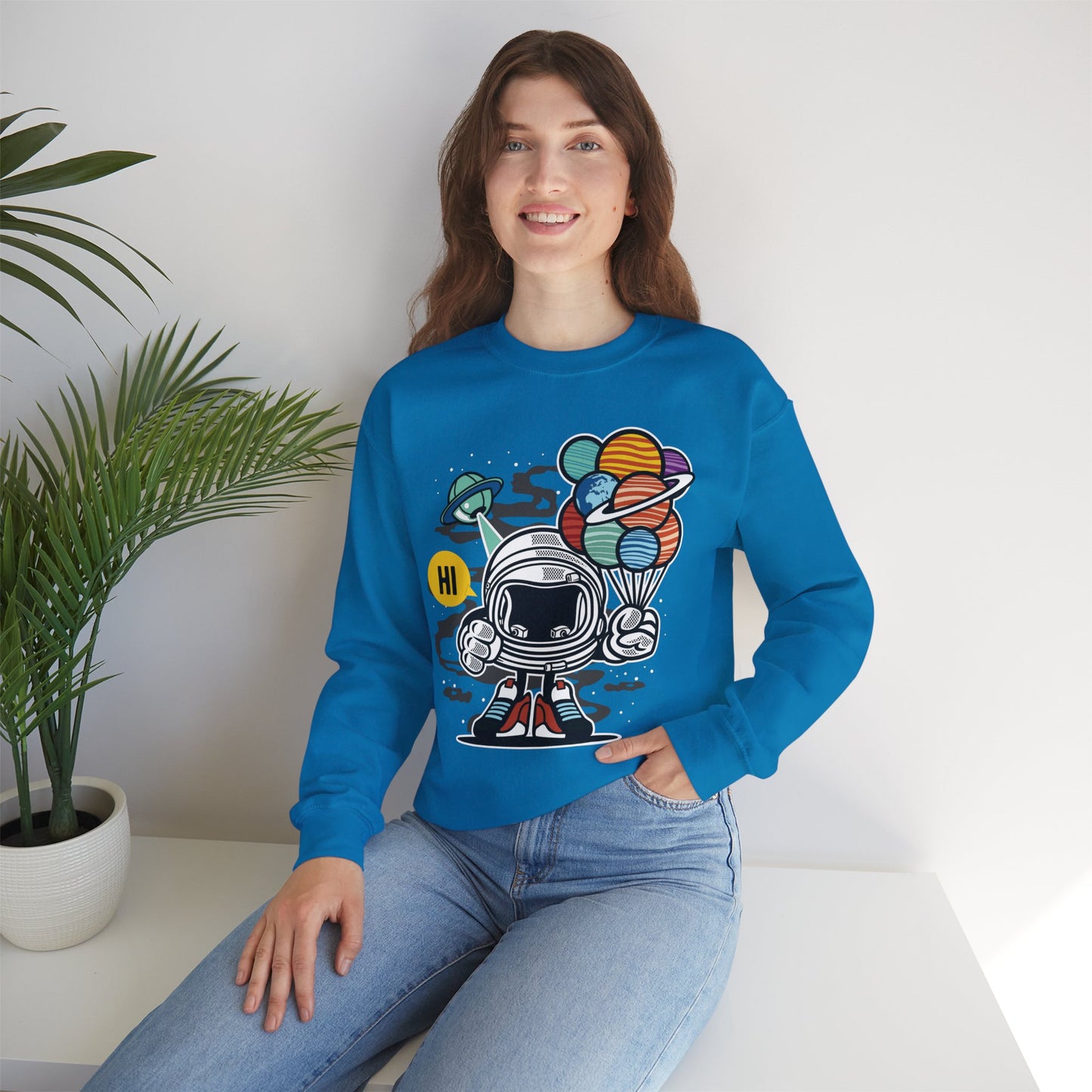 Space Shuttle Sweatshirt, Cosmic Sweatshirt, Astronaut Sweatshirt, Space Cosmic Sweatshirt