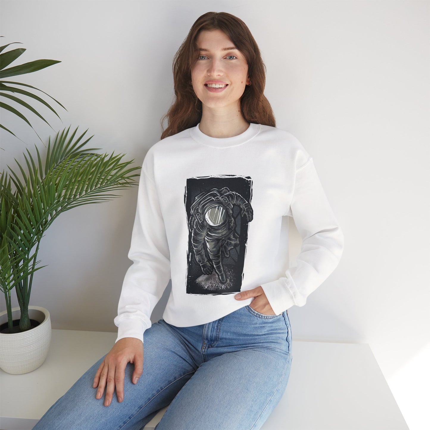 Space Shuttle Sweatshirt, Cosmic Sweatshirt, Astronaut Sweatshirt, Space Cosmic Sweatshirt