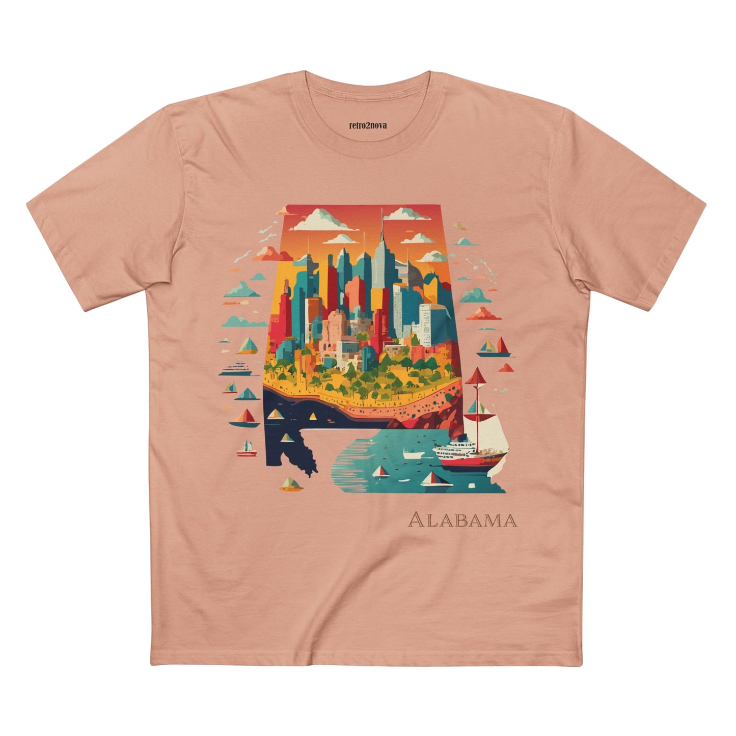 US State Shirts, Alabama Shirt
