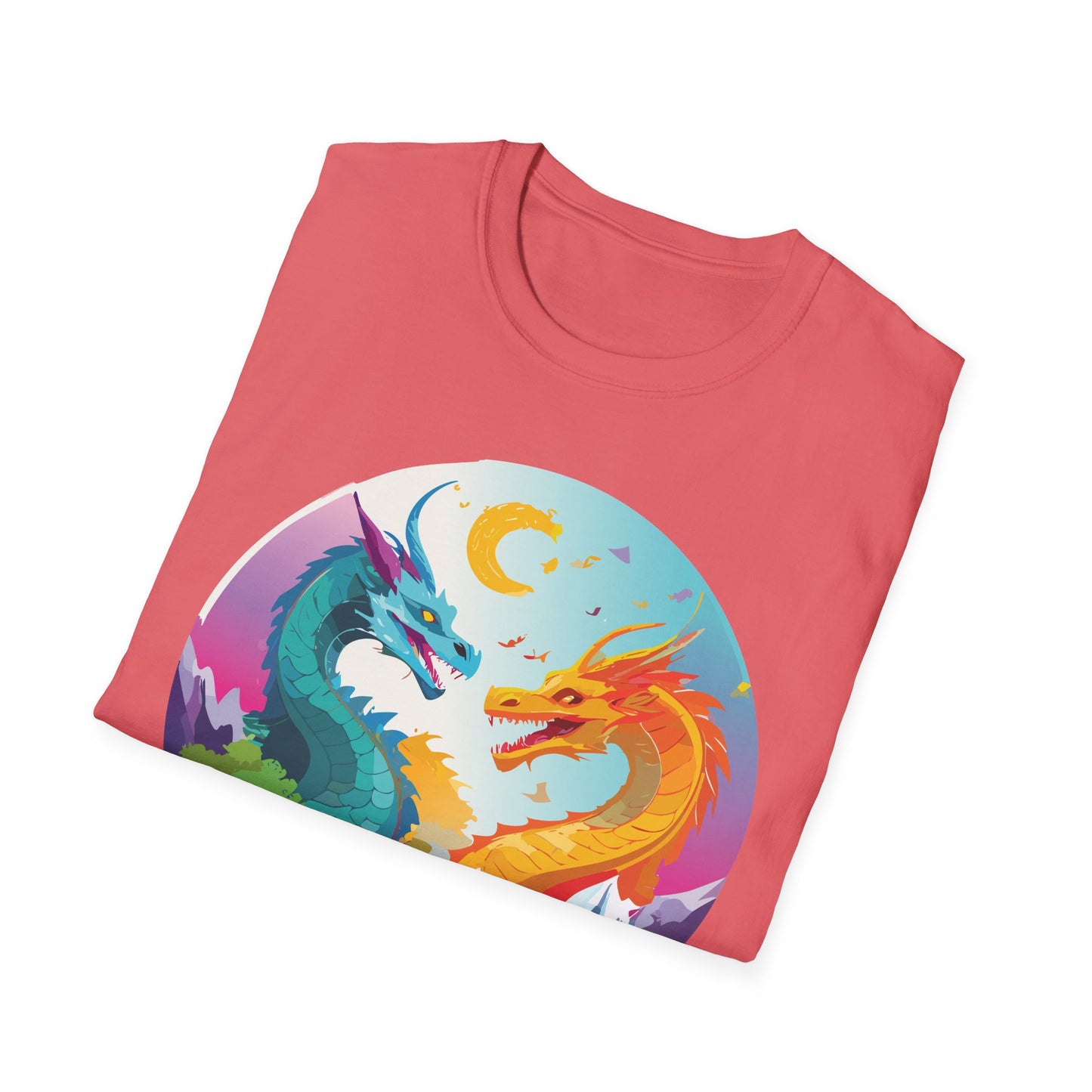 Dragon T Shirt, Dragon Shirt, Shirt with Animals, Animal Shirt