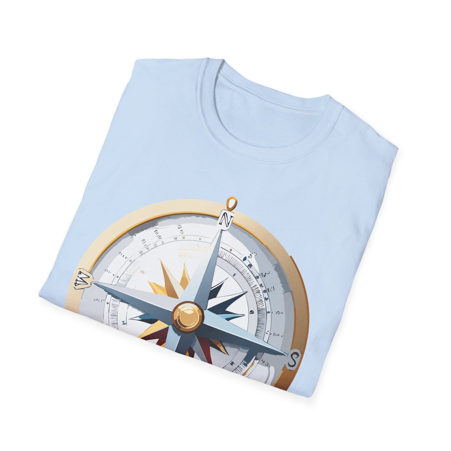 Compass T Shirt, Compass Shirt, Shirt with Compass, Navigator Shirt