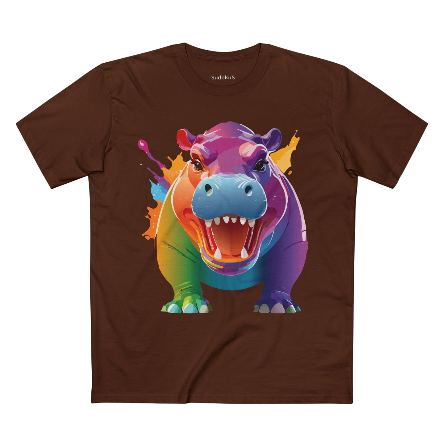 Animal Shirt, Hippo Shirt - SudokuS