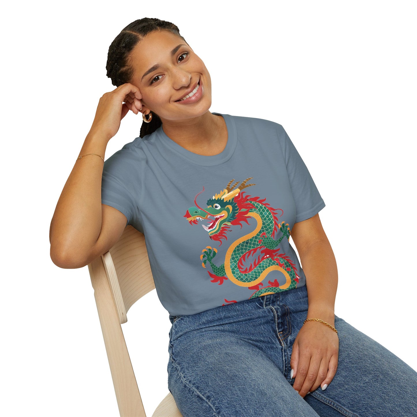 Dragon T Shirt, Dragon Shirt, Shirt with Animals, Animal Shirt
