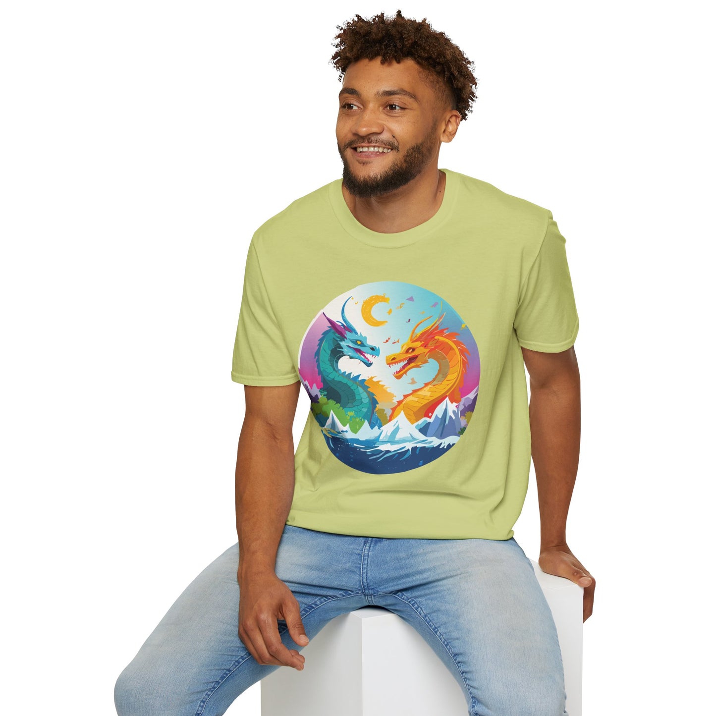 Dragon T Shirt, Dragon Shirt, Shirt with Animals, Animal Shirt