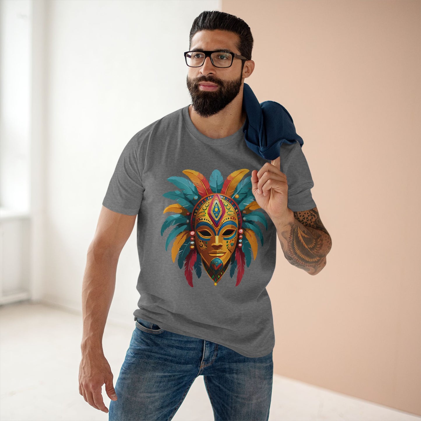 Mask Shirt, Shirt with Face - SudokuS