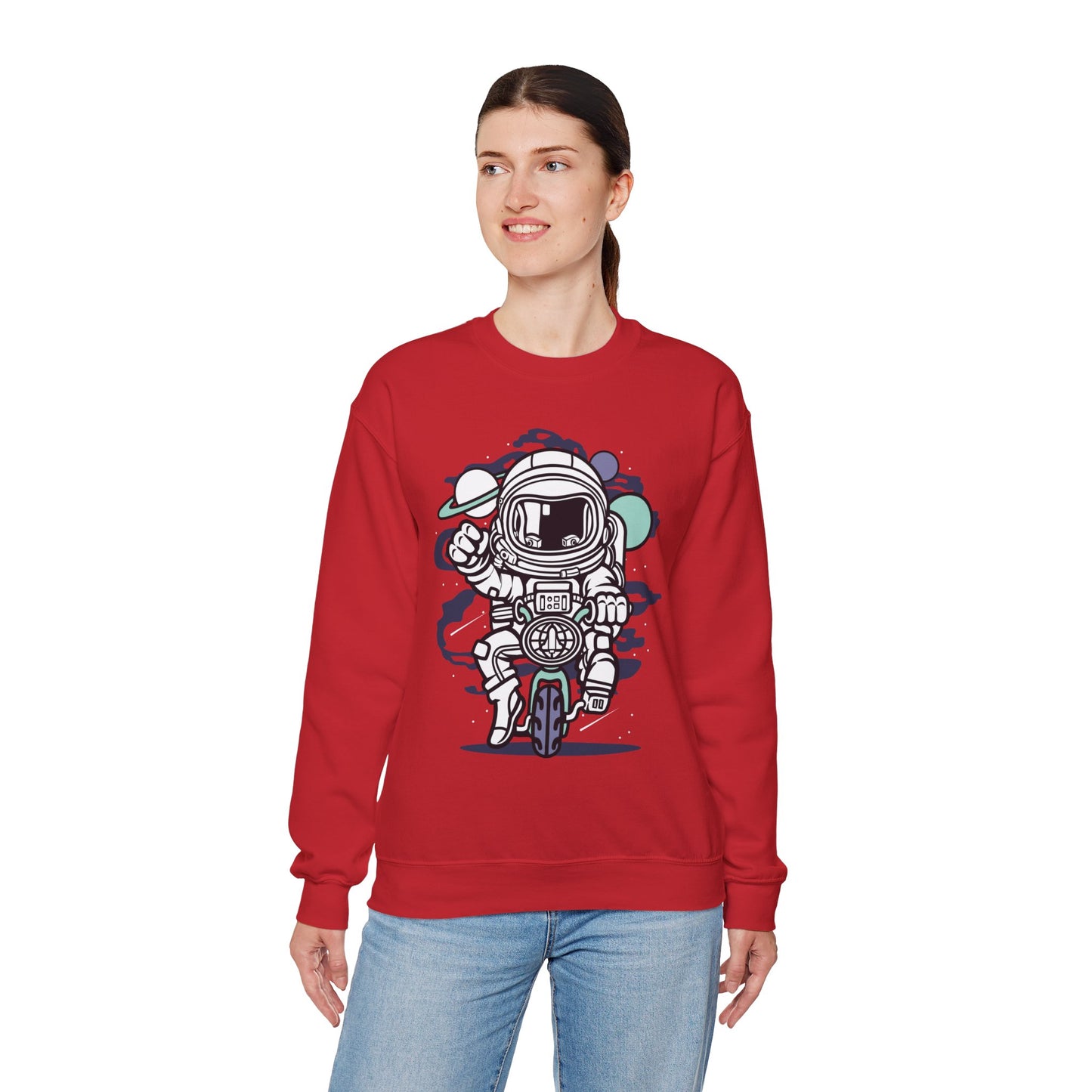 Space Shuttle Sweatshirt, Cosmic Sweatshirt, Astronaut Sweatshirt, Space Cosmic Sweatshirt