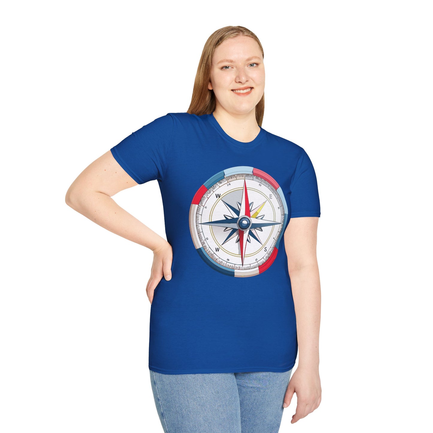 Compass T Shirt, Compass Shirt, Shirt with Compass, Navigator Shirt
