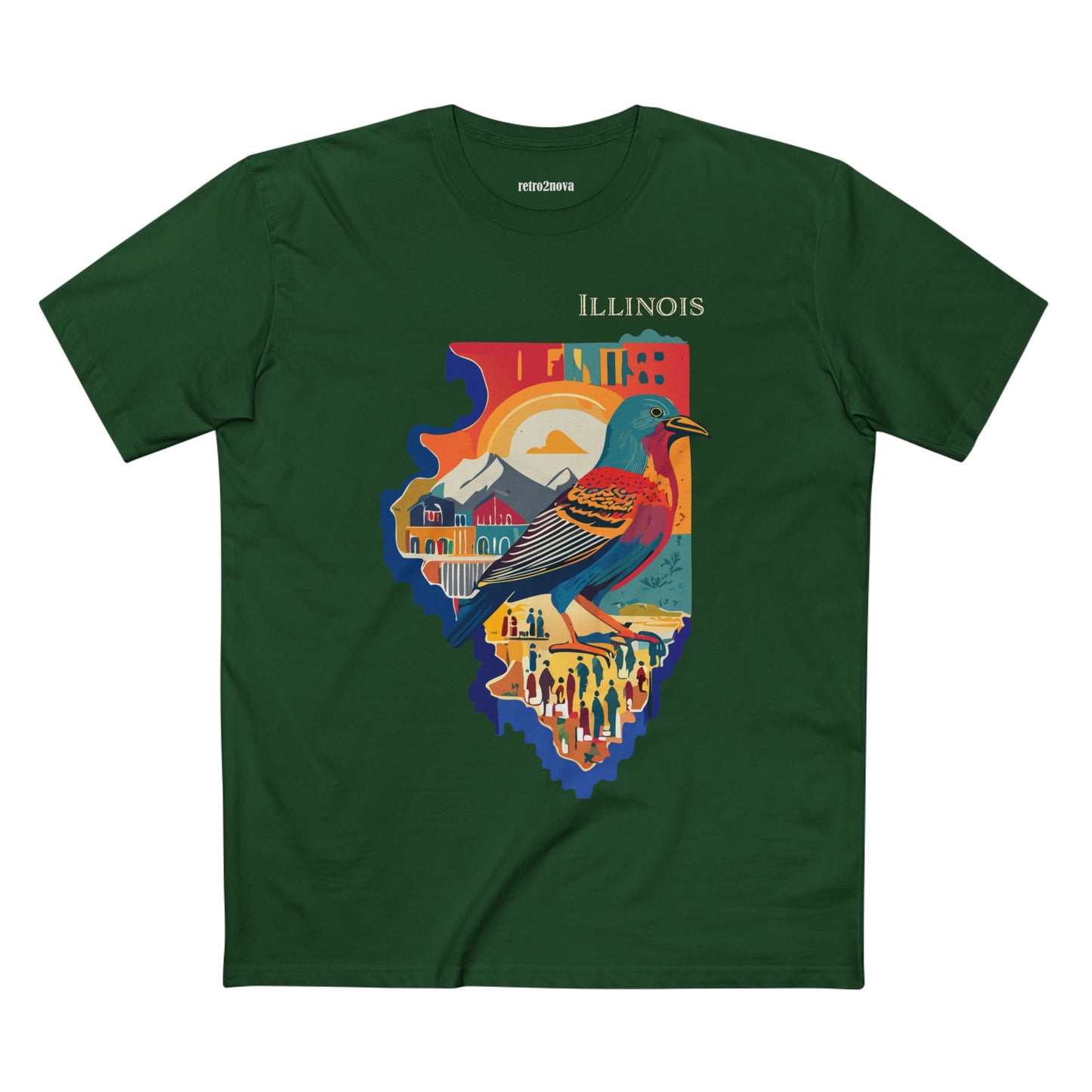 US State Shirts, Illinois Shirt