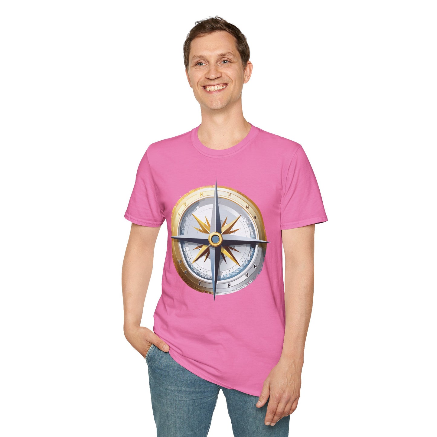 Compass T Shirt, Compass Shirt, Shirt with Compass, Navigator Shirt
