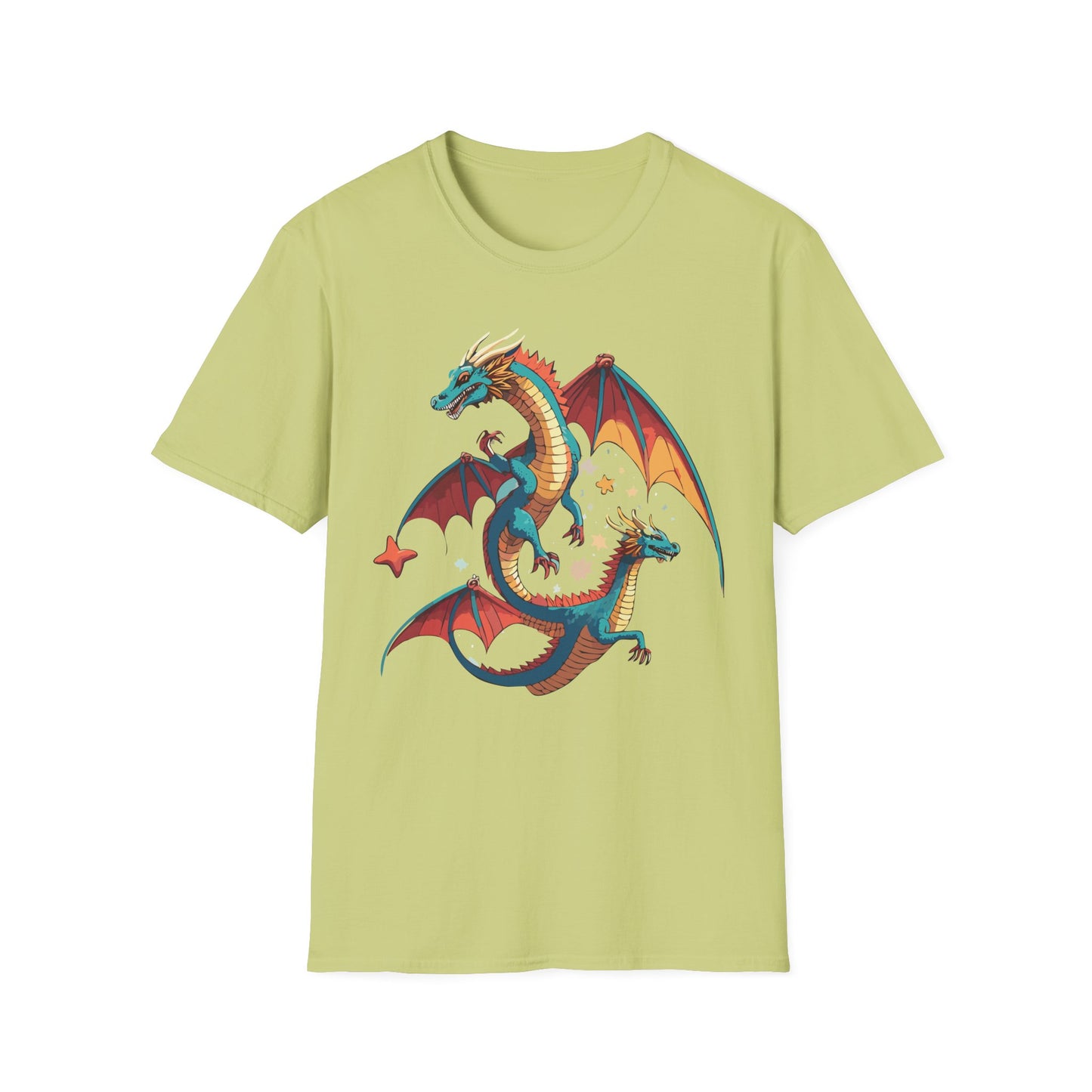 Dragon T Shirt, Dragon Shirt, Shirt with Animals, Animal Shirt