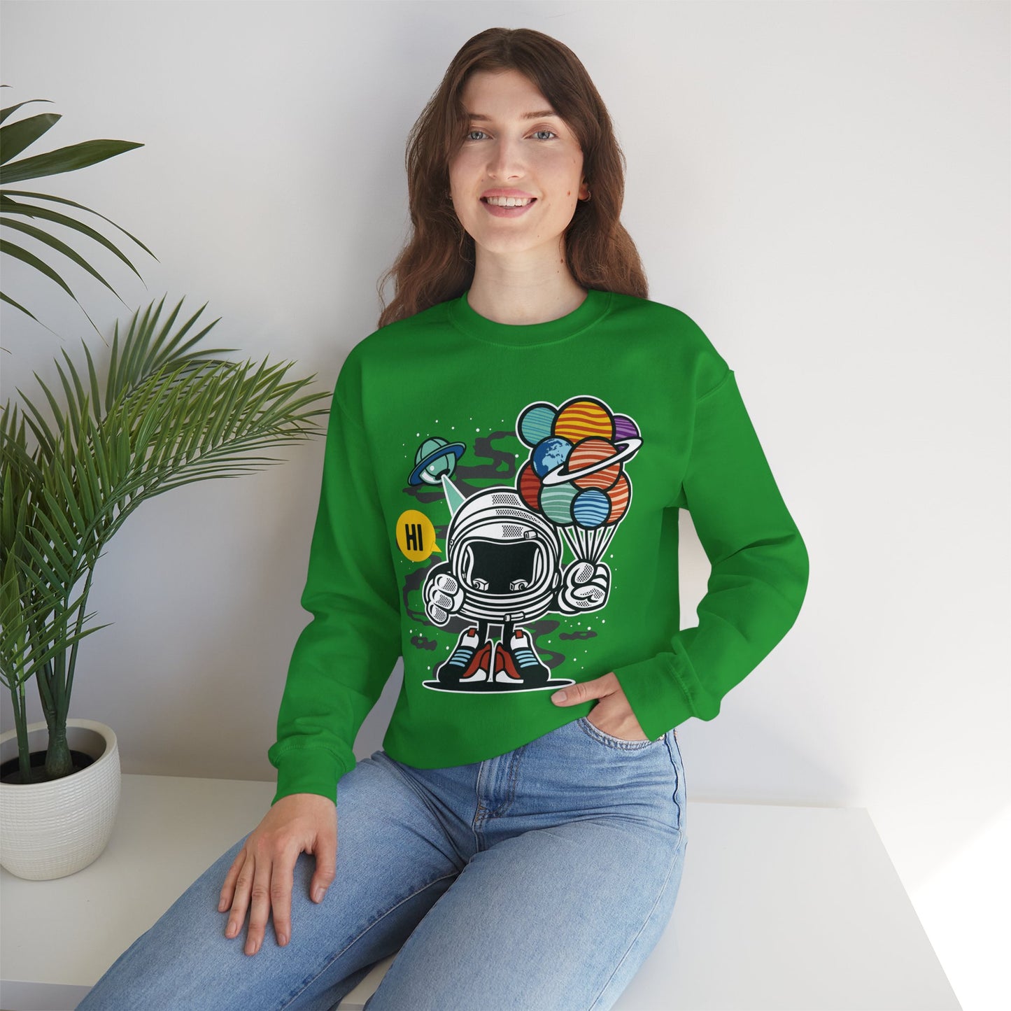 Space Shuttle Sweatshirt, Cosmic Sweatshirt, Astronaut Sweatshirt, Space Cosmic Sweatshirt