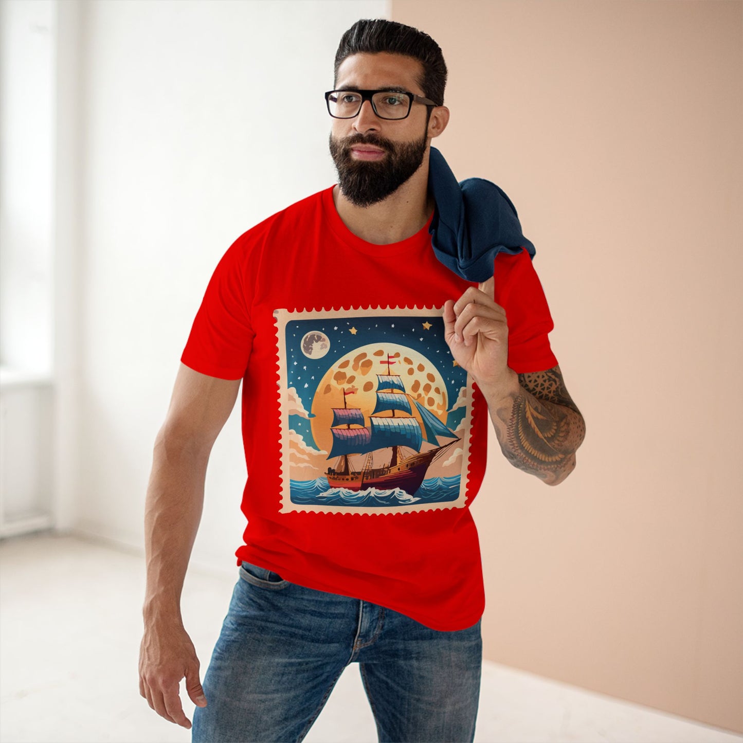 Stamp Shirt, Postage Stamp Shirt
