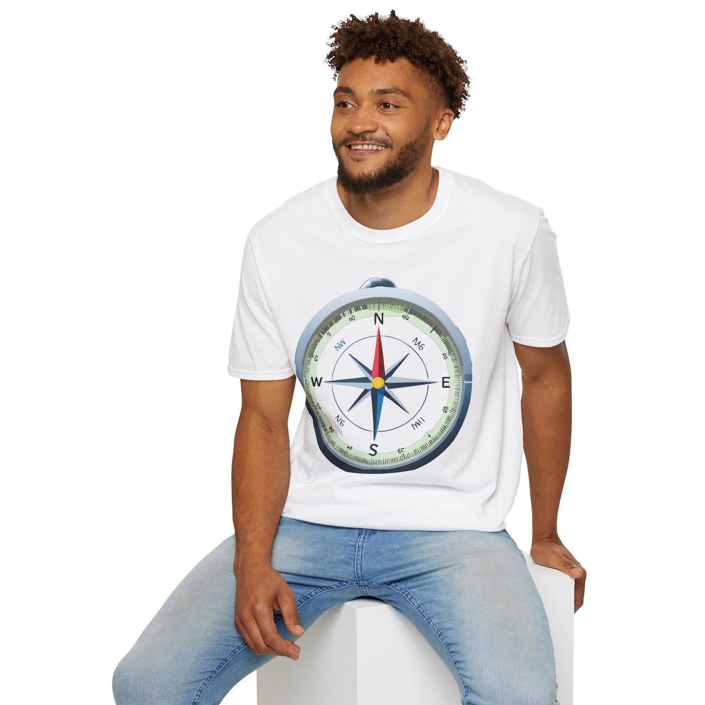 Compass T Shirt, Compass Shirt, Shirt with Compass, Navigator Shirt