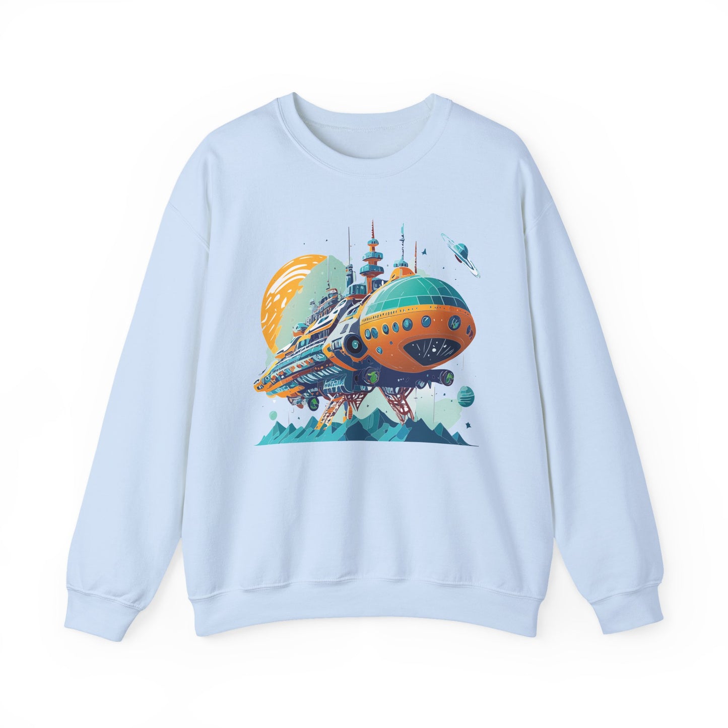 Space Shuttle Sweatshirt, Cosmic Sweatshirt, Astronaut Sweatshirt, Space Cosmic Sweatshirt