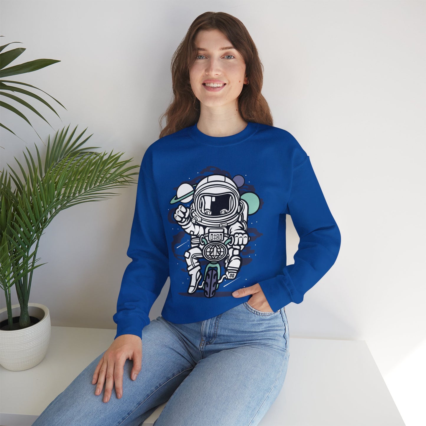 Space Shuttle Sweatshirt, Cosmic Sweatshirt, Astronaut Sweatshirt, Space Cosmic Sweatshirt