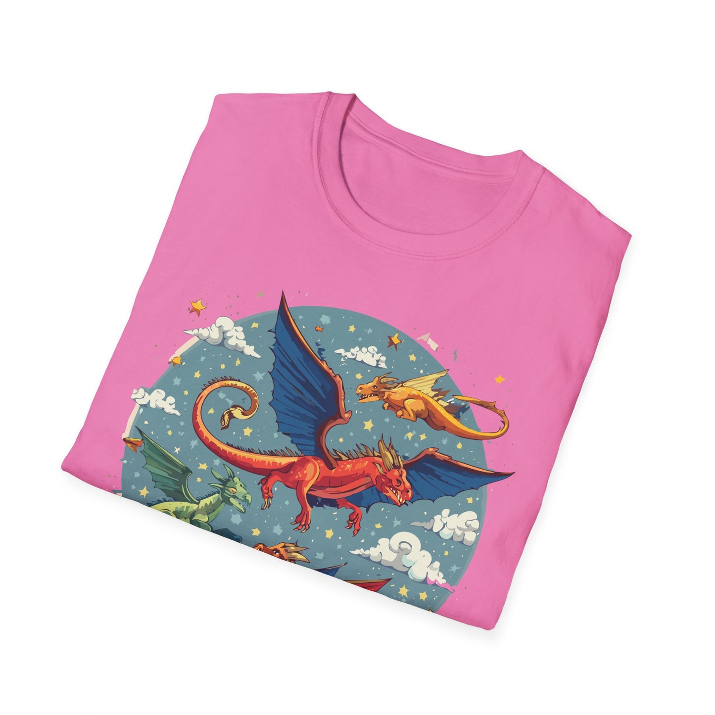 Dragon T Shirt, Dragon Shirt, Shirt with Animals, Animal Shirt