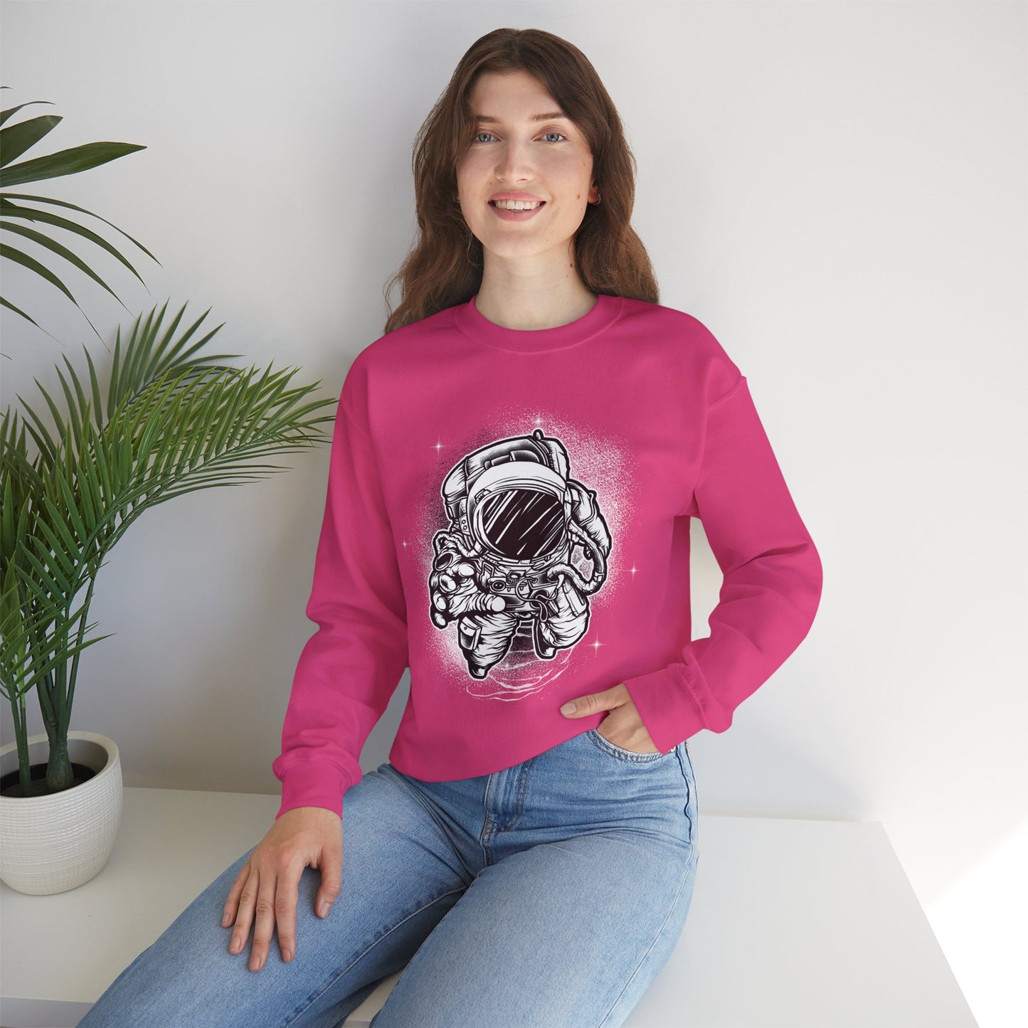Space Shuttle Sweatshirt, Cosmic Sweatshirt, Astronaut Sweatshirt, Space Cosmic Sweatshirt