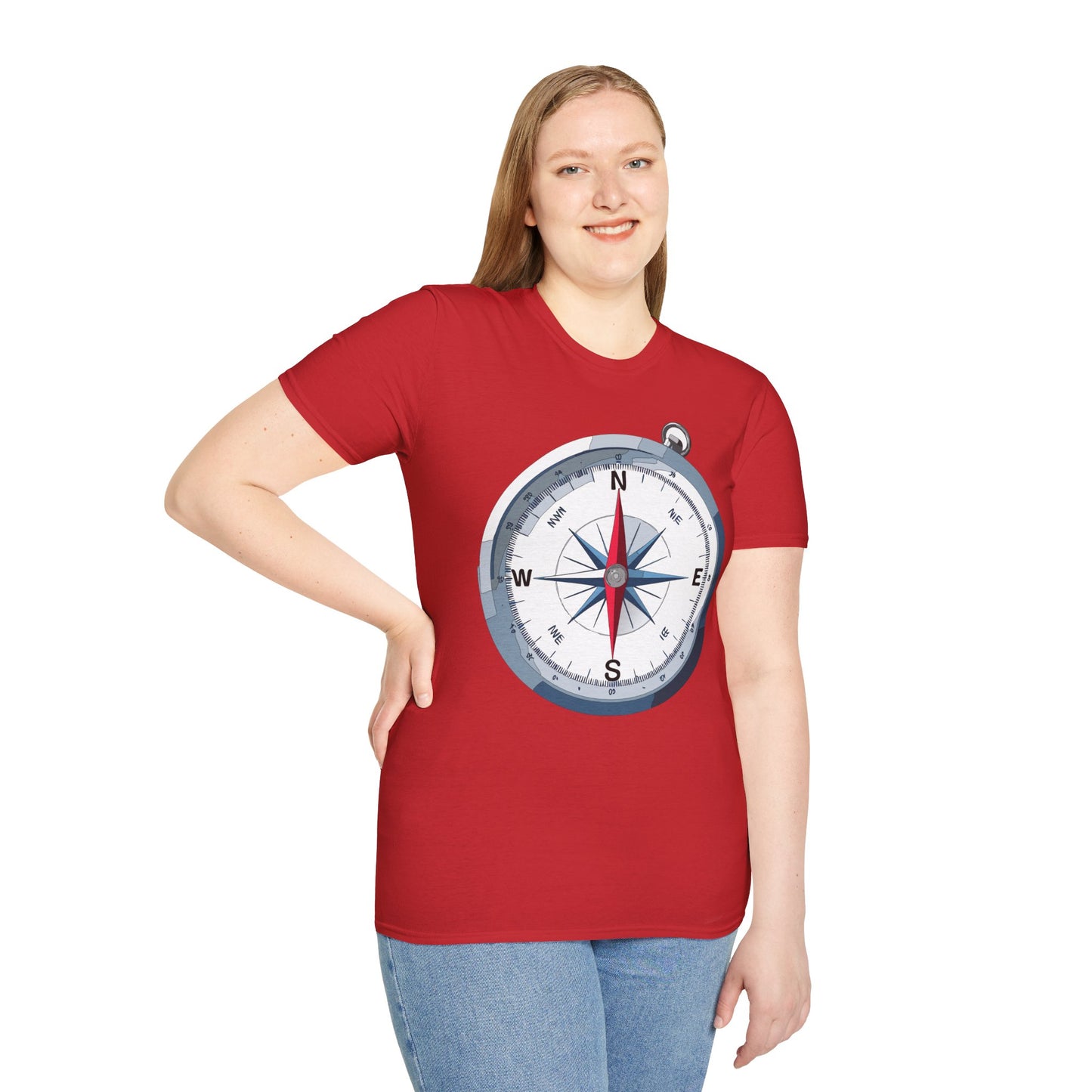 Compass T Shirt, Compass Shirt, Shirt with Compass, Navigator Shirt