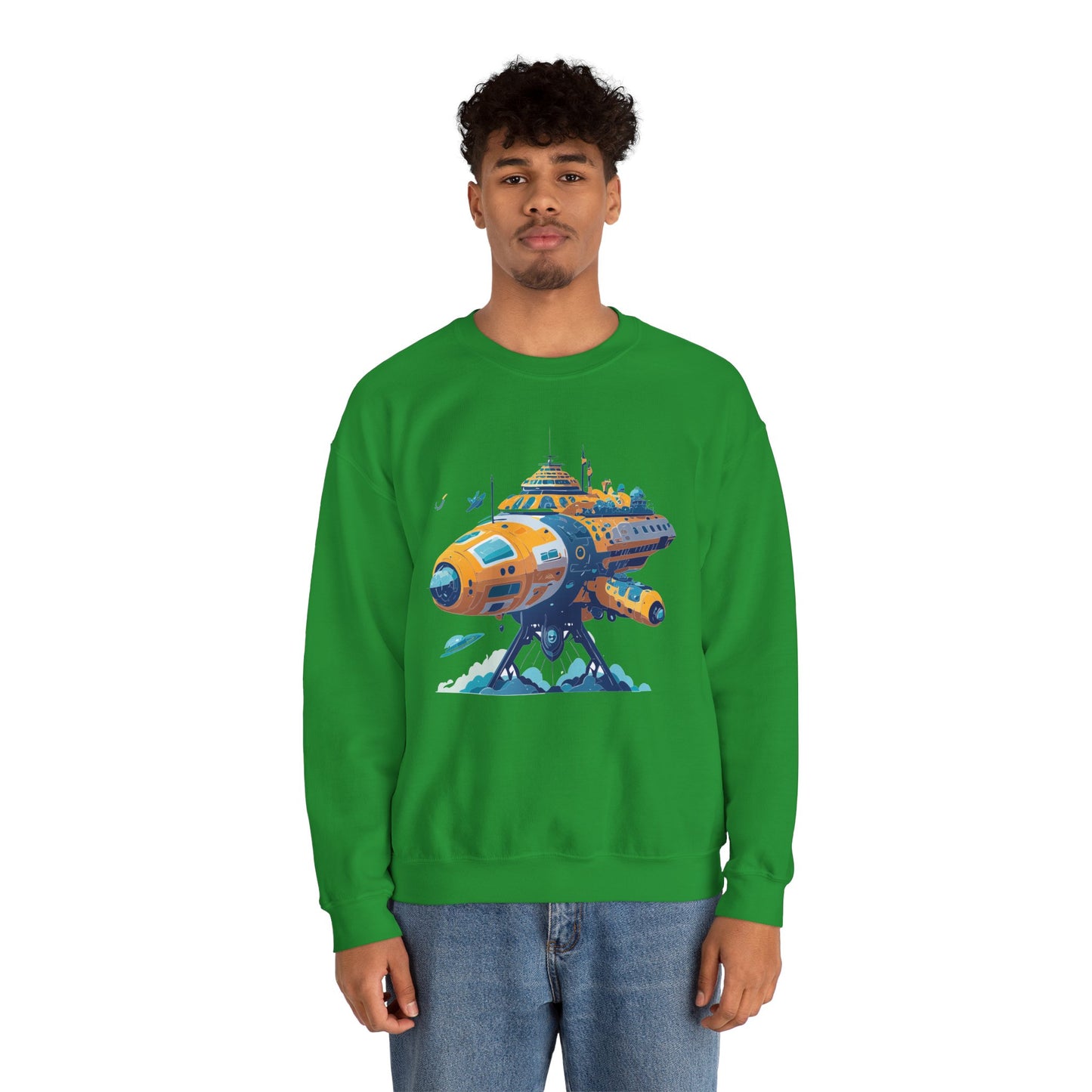 Space Shuttle Sweatshirt, Cosmic Sweatshirt, Astronaut Sweatshirt, Space Cosmic Sweatshirt