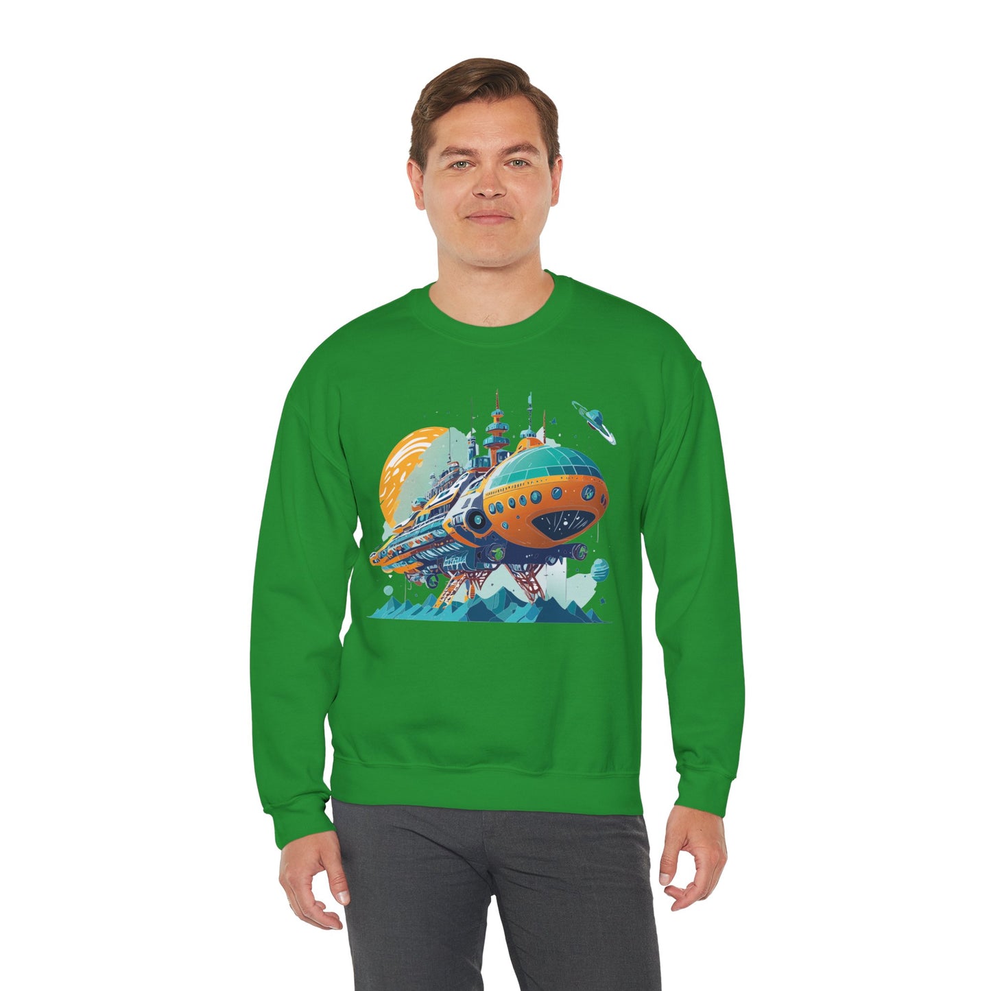 Space Shuttle Sweatshirt, Cosmic Sweatshirt, Astronaut Sweatshirt, Space Cosmic Sweatshirt
