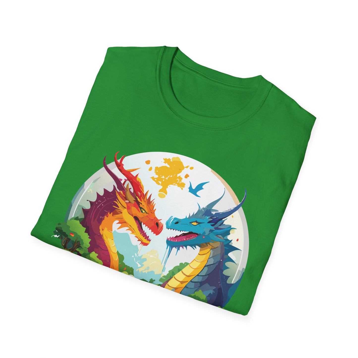 Dragon T Shirt, Dragon Shirt, Shirt with Animals, Animal Shirt