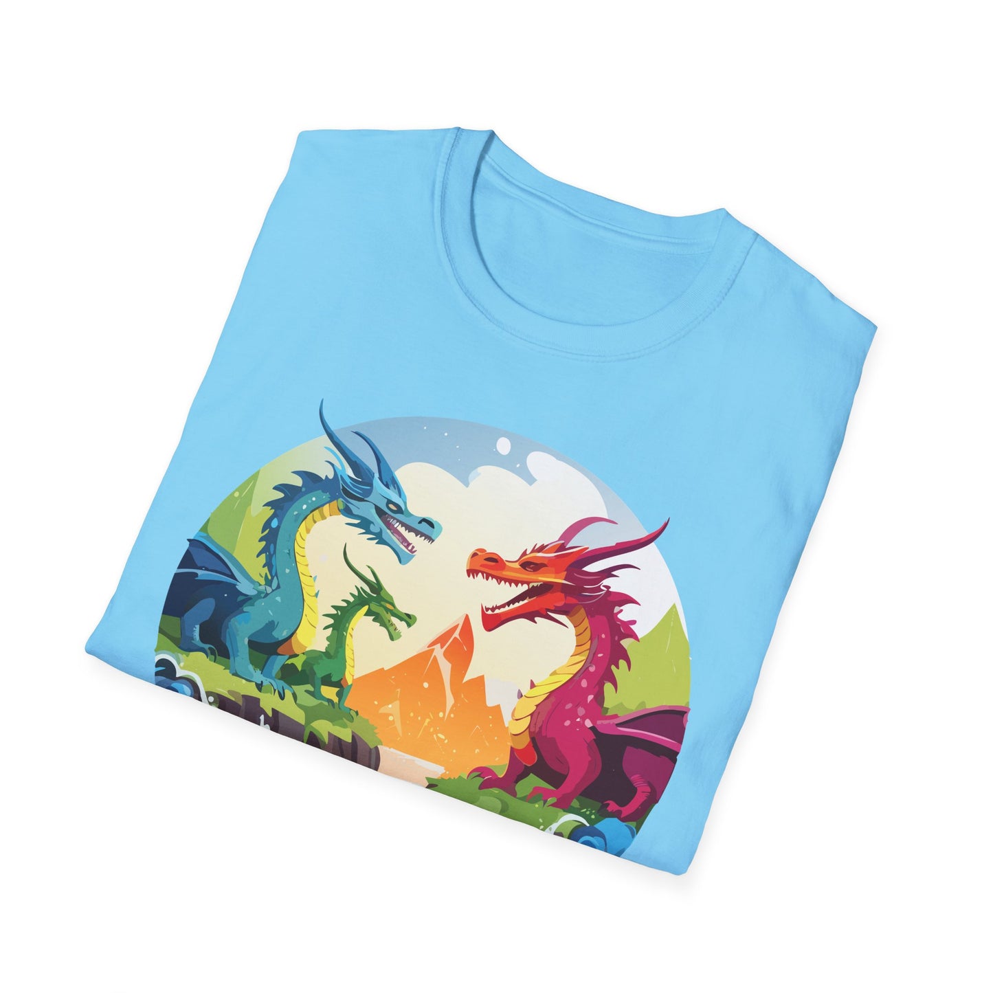 Dragon T Shirt, Dragon Shirt, Shirt with Animals, Animal Shirt