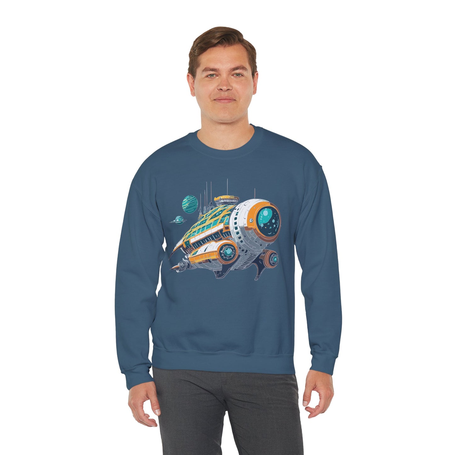 Space Shuttle Sweatshirt, Cosmic Sweatshirt, Astronaut Sweatshirt, Space Cosmic Sweatshirt