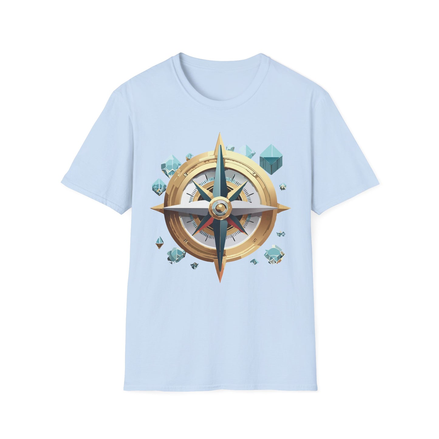 Compass T Shirt, Compass Shirt, Shirt with Compass, Navigator Shirt