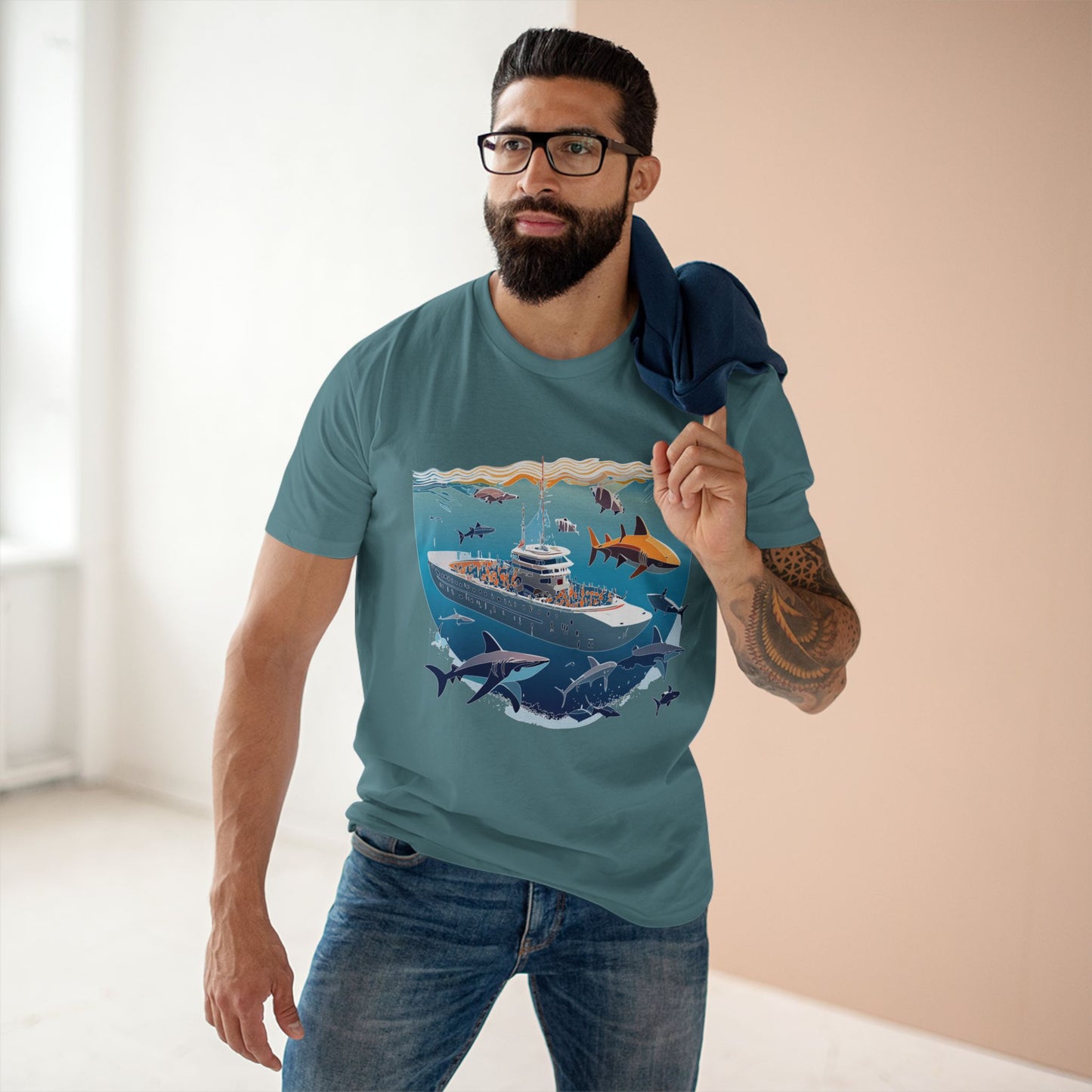 Ocean Coast Shirts, Ocean Shirt - SudokuS