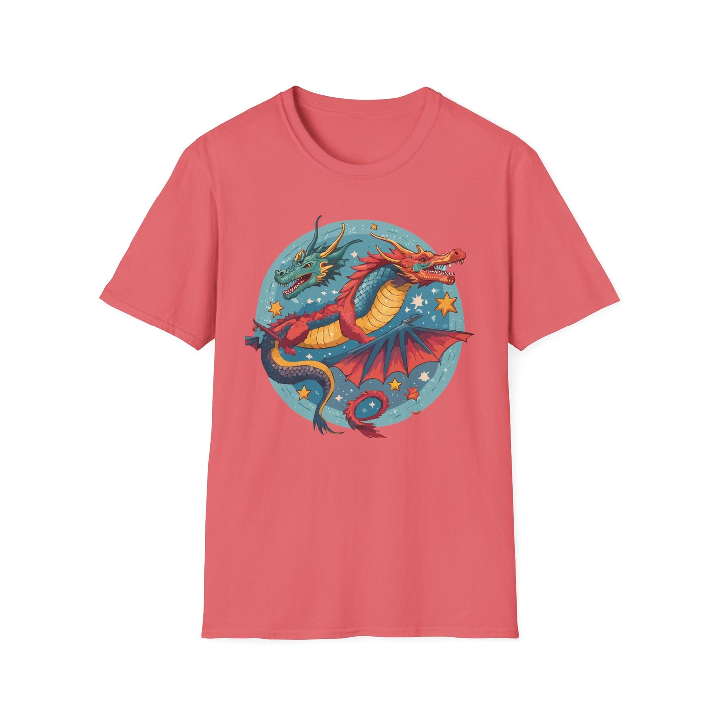 Dragon T Shirt, Dragon Shirt, Shirt with Animals, Animal Shirt