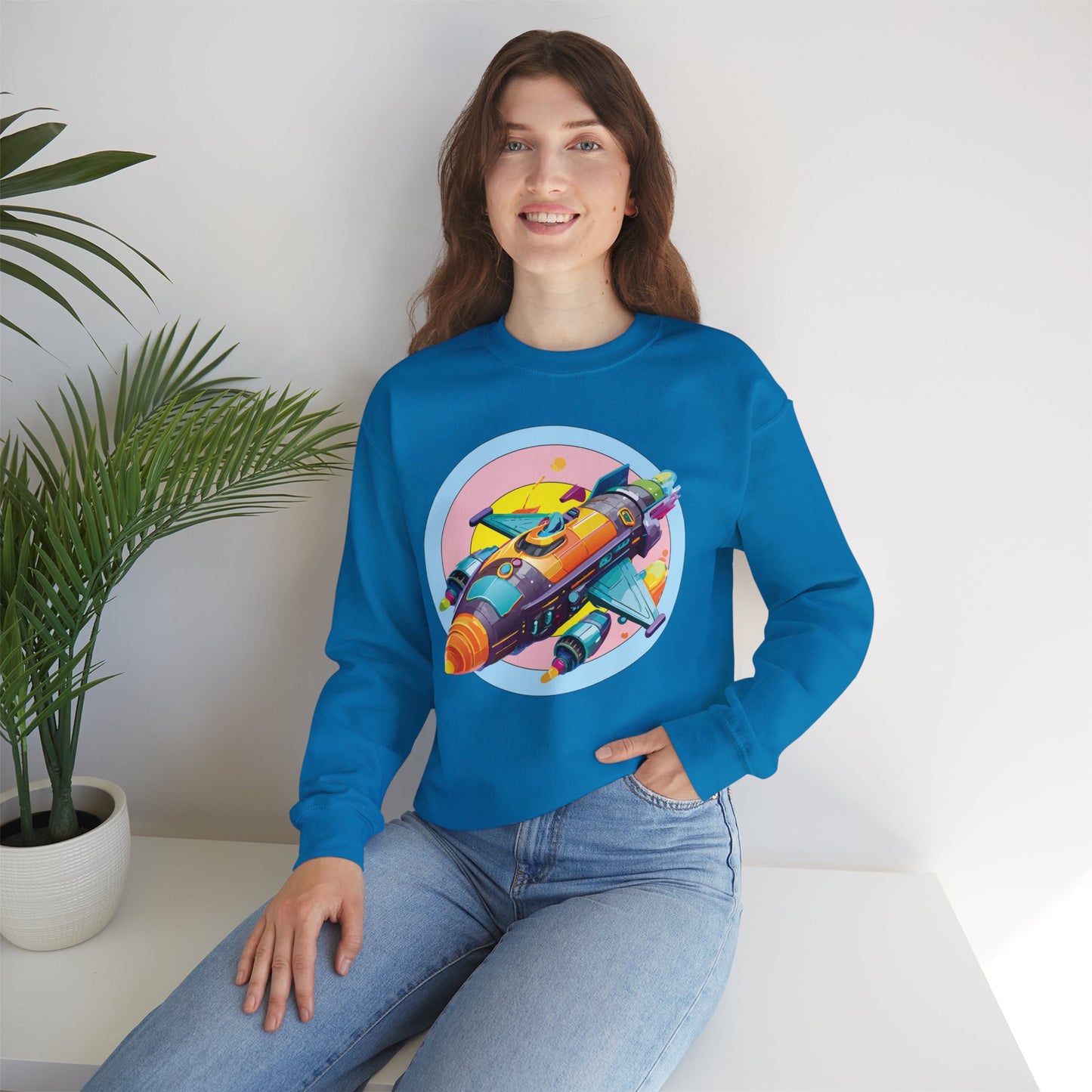 Space Shuttle Sweatshirt, Cosmic Sweatshirt, Astronaut Sweatshirt, Space Cosmic Sweatshirt